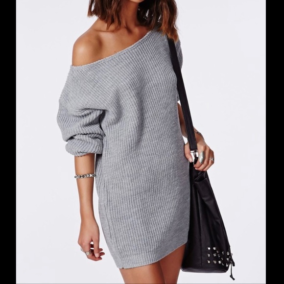 missguided sweater dress